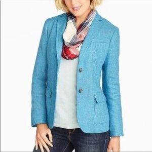 New! Talbots Herringbone Wool Blend Blazer/Riding Jacket